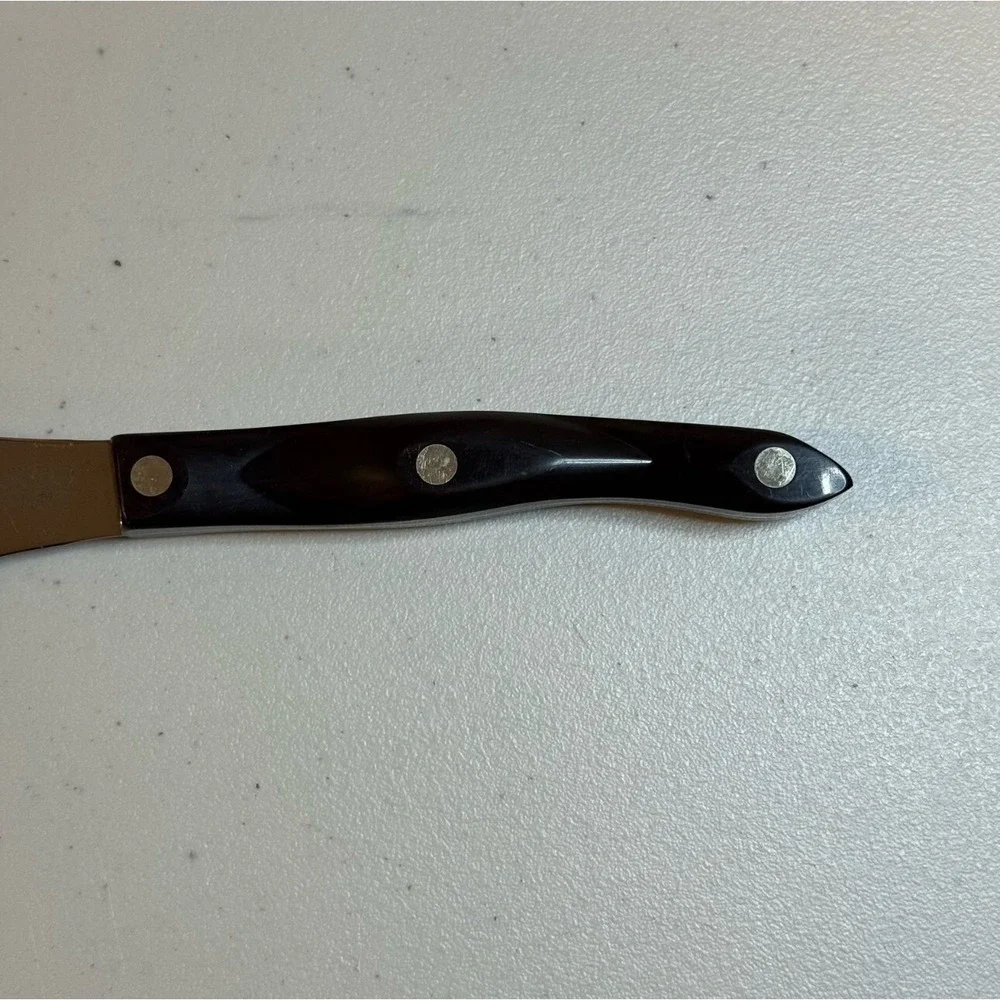 Cutco‎ Classic Brown Spatula Spreader 1768 Kitchen Serrated Knife Made In USA